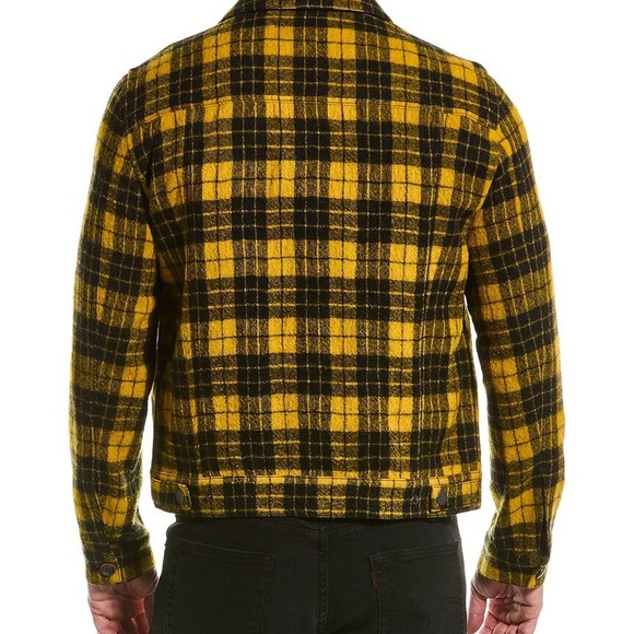 John Varvatos Searcy Plaid Blouson Wool Jacket. Size EU 50 USA 40 medium - Picture 12 of 15